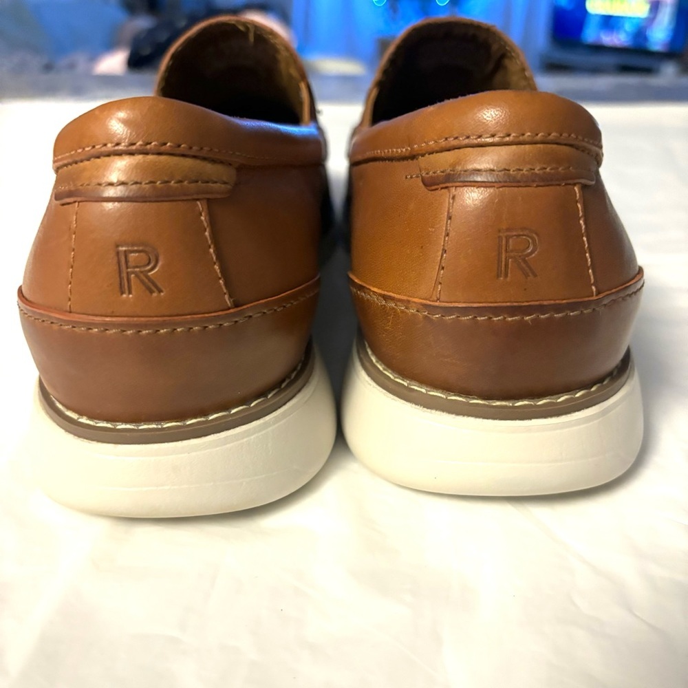 NWOT Rockport loafers Total Motion Craft Venetian Cognac SZ 9.5 Brand New - Picture 6 of 14